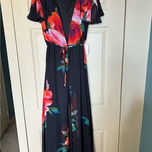 Floral maxi dress